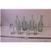 Image 1 : (3) Empty Coca-cola Bottles, (4) Decorative Wine Bottles + Milk Bottle