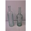 Image 4 : (3) Empty Coca-cola Bottles, (4) Decorative Wine Bottles + Milk Bottle