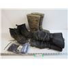 Image 1 : Rubber Boots (size 9) - Runners (size 8) - Leather Kodiak Gloves - Comfort Sok