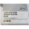 Image 3 : Aiwa Stereo Cassette Deck (Powers on)