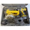 Image 2 : Dewalt 14.4v Cordless Saw & Drill (untested)