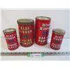 Image 1 : (4) Vintage Blue Ribbon Tins