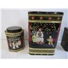Image 3 : Vintage Oriental Tea Tins