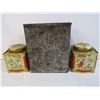 Image 2 : Vintage Tea & Coffee Tins