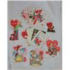 Image 1 : Used Vintage Valentine Cards Lot