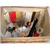 Image 2 : Vintage Eatons Sewing Basket and Supplies