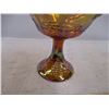 Image 4 : 6" tall Carnival glass dish