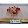 Carnival glass dish 4.5" long
