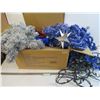 Box of Christmas Decorations