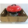 Plastic Case - Charcoal Cooker w/utensils