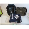 Backpack w/Wheels - Kokanee 24 Beer Bag - Air Canada Bag w/Wheels -
