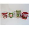 Image 3 : (9) Christmas Themed Mugs