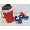 Image 6 : Fisher-Price Phone - Dolls - Mario Car - Toy House - Misc Items