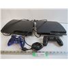 Image 2 : (2) PS3 (2) Controllers (unknown working condition - both power on)