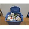 *Tote of Empty DVD Cases