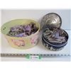 Tins of Charm Bracelets & Attachments