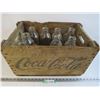 Vintage Coca-Cola Case of Milk Bottles