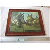 Image 1 : Horse framed picture - 22x18