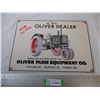 Image 1 : Tin sign Oliver dealer - 16x11.5