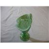 Image 2 : Green opalescent vase - 12" tall