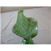 Image 3 : Green opalescent vase - 12" tall