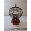 Image 1 : Decorative bird cage - 22" tall wire top