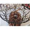 Image 4 : Decorative bird cage - 22" tall wire top