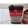 Image 2 : (2) Fuel Tins - Kleer Flame oil conditioner + Drout gas treatment