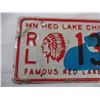 Image 2 : Red Lake Chippewa with 1985 sticker license plate
