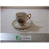 Image 1 : Footed cup + saucer