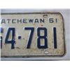 Image 3 : 1961 Saskatchewan license plate