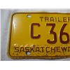 Image 2 : 1967 Saskatchewan license plate (trailer Low Number)