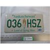 Image 1 : 2011 Saskatchewan license plate