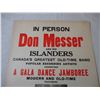 Image 2 : Cardboard Don Messer 14x22 advertising