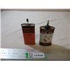 Image 1 : (2) Gun oil tins - Hoppes, outers, with contents