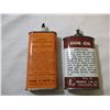 Image 3 : (2) Gun oil tins - Hoppes, outers, with contents