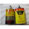 Image 2 : (2) Gun oil tins - Outers + Remington (1 lead top)