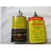 Image 3 : (2) Gun oil tins - Outers + Remington (1 lead top)