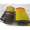 Image 4 : (2) Gun oil tins - Outers + Remington (1 lead top)