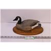 Image 1 : Wood Carved Canadian Goose By Leroy Royer 626/1000