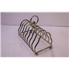 Image 3 : Silver Plated Toast Rack and Tray