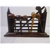 Image 2 : Antique Pipe Stand with 5 Pipes