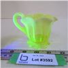 Image 1 : Lady Caroline C. 1900 Uranium Glass Creamer