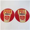 Image 2 : (2) Dr. Pepper Fantasy Door Push Plates
