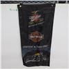 Image 1 : Miller Draft Harley Davidson 2 Sided Flag (18" x 37")