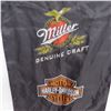 Image 2 : Miller Draft Harley Davidson 2 Sided Flag (18" x 37")