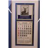 Image 2 : Framed 1963 Hartford Insurance Calendar (17x28 Cracked)