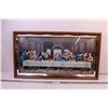 Image 1 : Framed Last Supper Print (17x31)