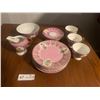 Image 1 : Beautiful Pink Floral China Set