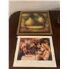 Image 1 : Dejeuner Des Canotiers by Renoir (Mounted Print) and Framed Print of Fruit Bowl